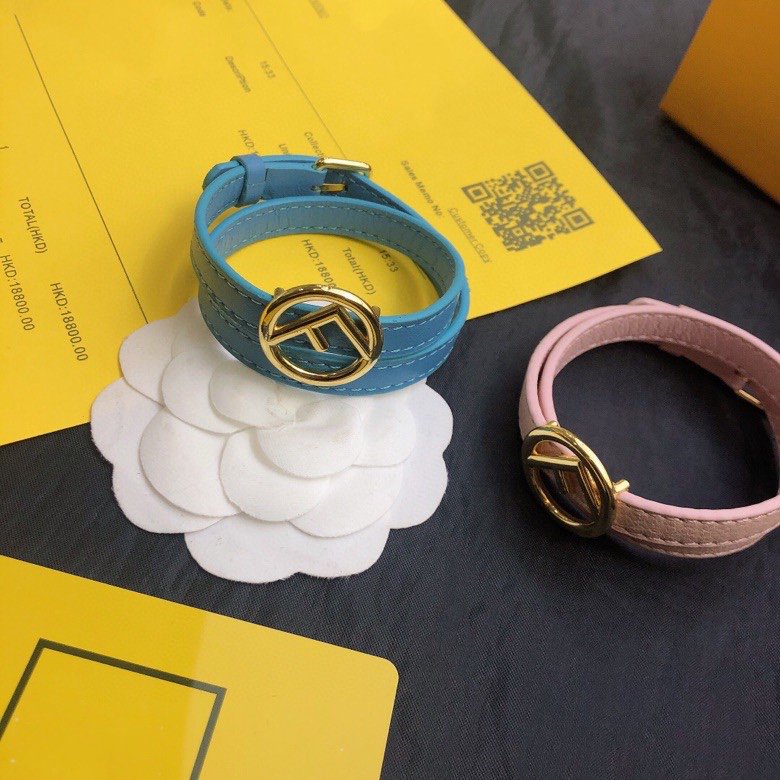 Fendi F Gold Bracelet