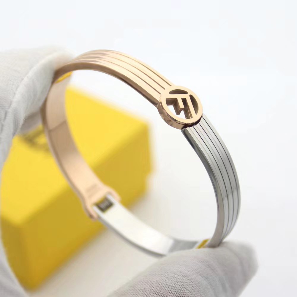 Fendi F Logo Bracelet