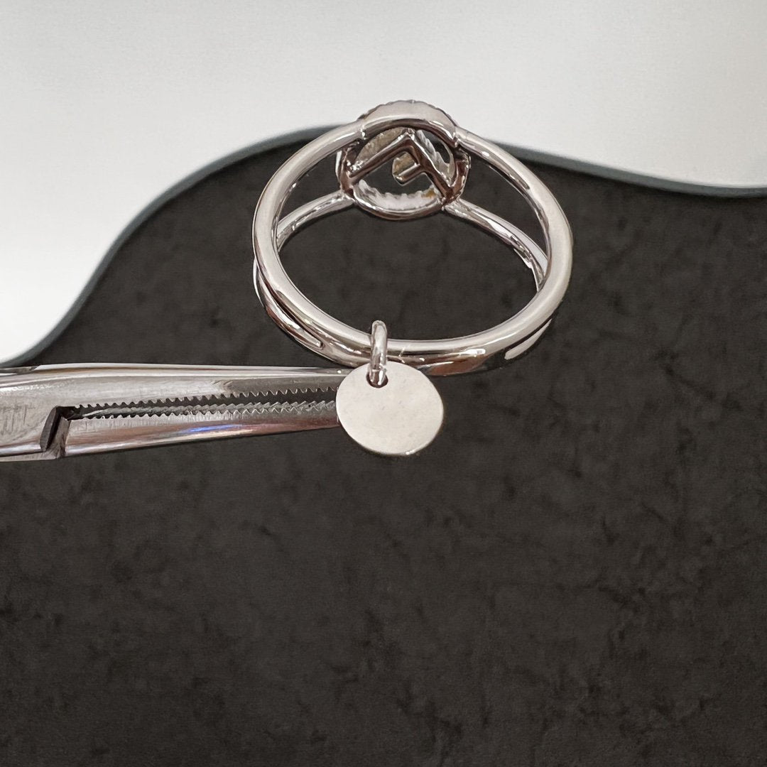 Fendi FF Diamond Ring