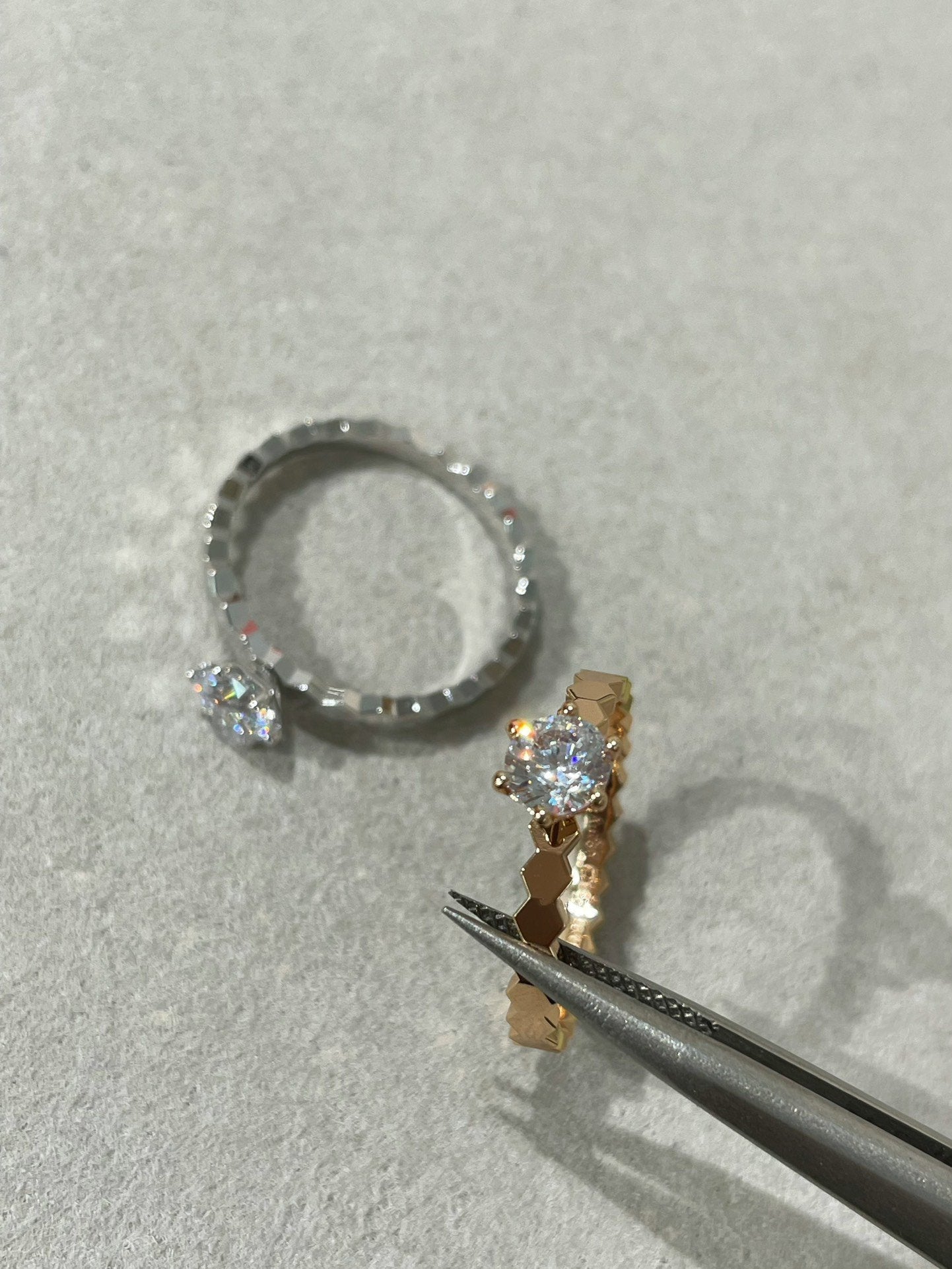 Chaumet Bee Love Solitaire 1 Cubic Zirconia Ring