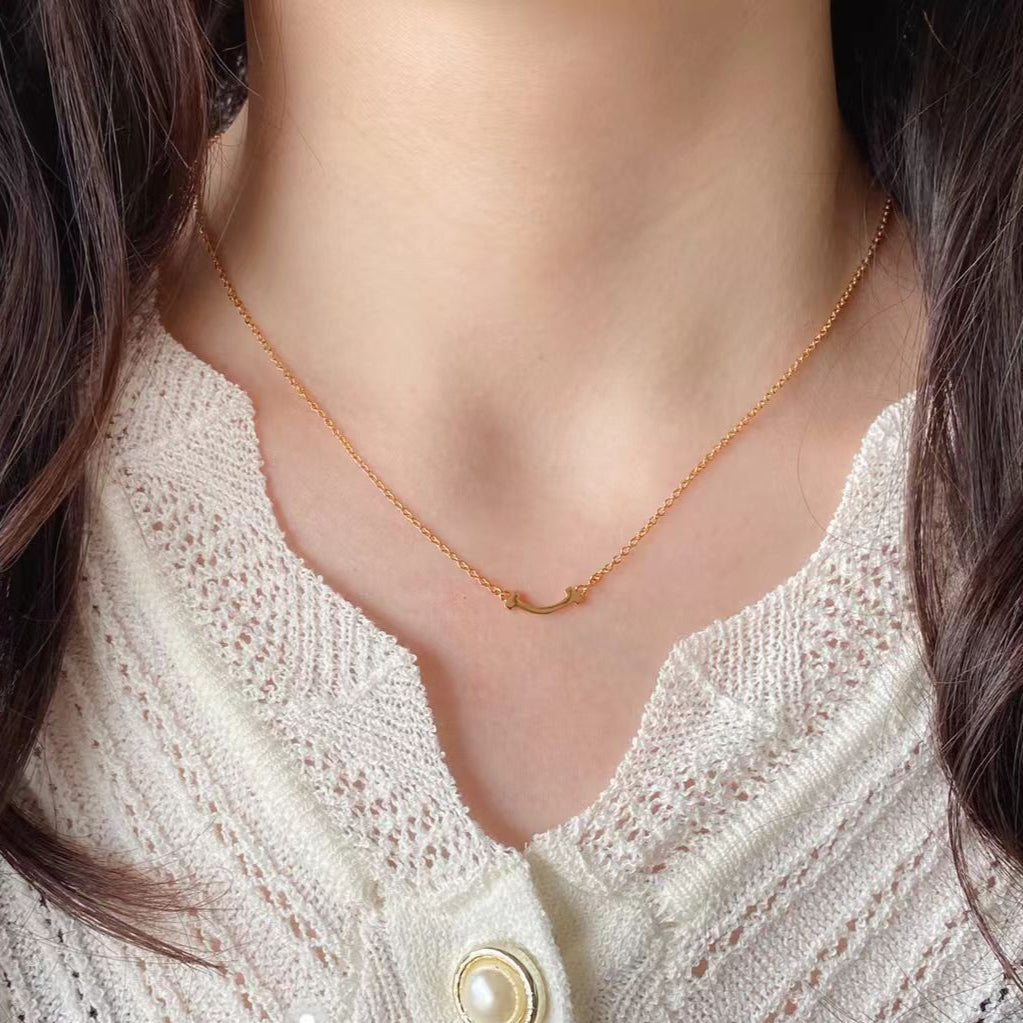 Tiffany T Smile Necklace