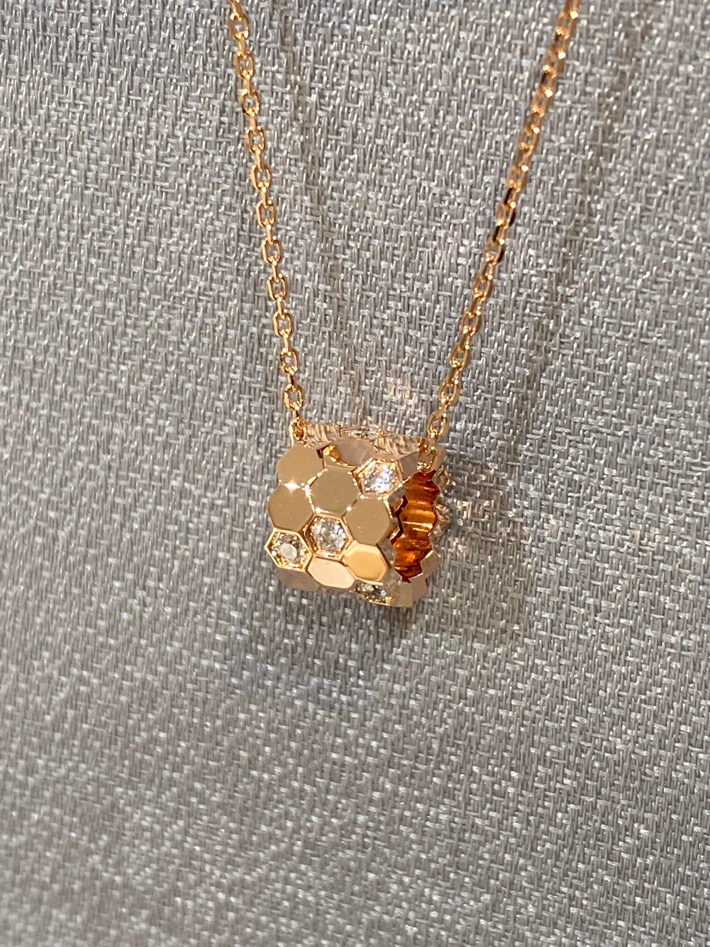 Chaumet Bee Love Cubic Zirconia Necklace