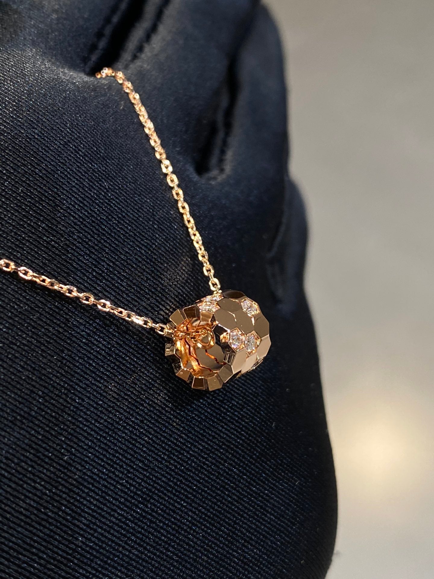 Chaumet Bee Love Cubic Zirconia Necklace