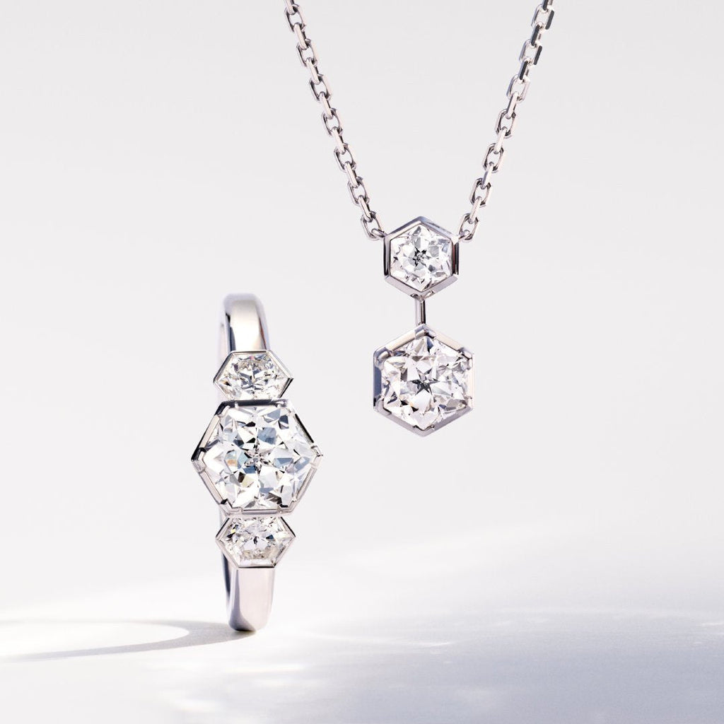 Chaumet Josephine Silver Cubic Zirconia Necklace - Style 2