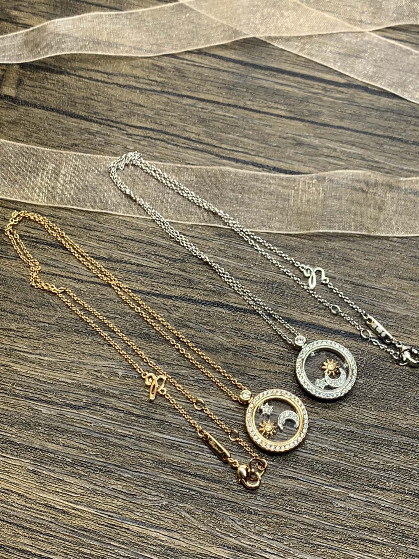 Chopard Sun Moon Star Necklace Diamond