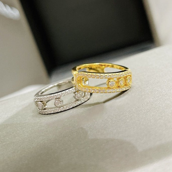 Messika Move Classic Paved Cubic Zirconia Ring
