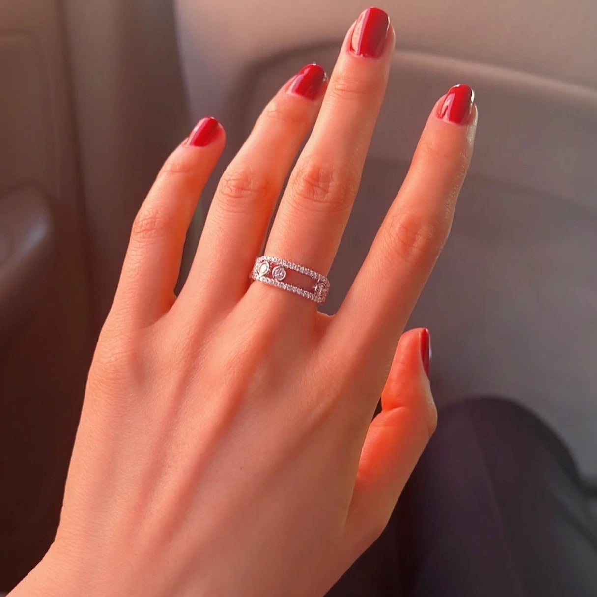 Messika Move Classic Paved Cubic Zirconia Ring