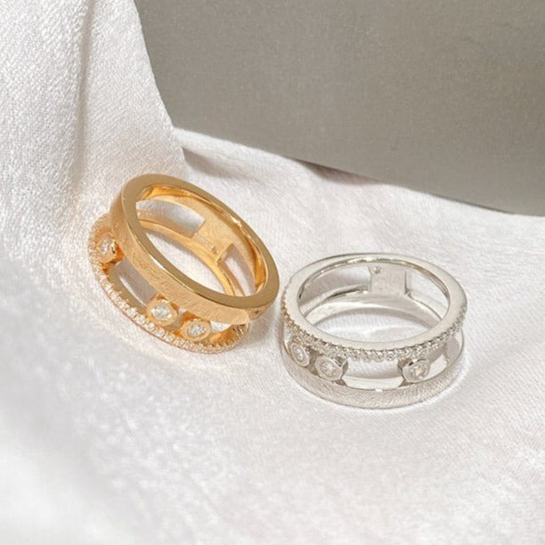 Messika Move Romane Cubic Zirconia Ring