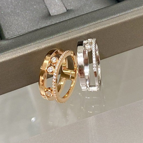 Messika Move Romane Cubic Zirconia Ring