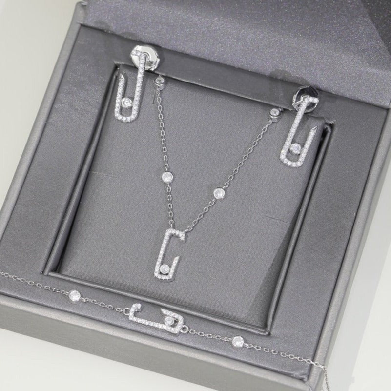 Messika Move Uno Open Cubic Zirconia Necklace