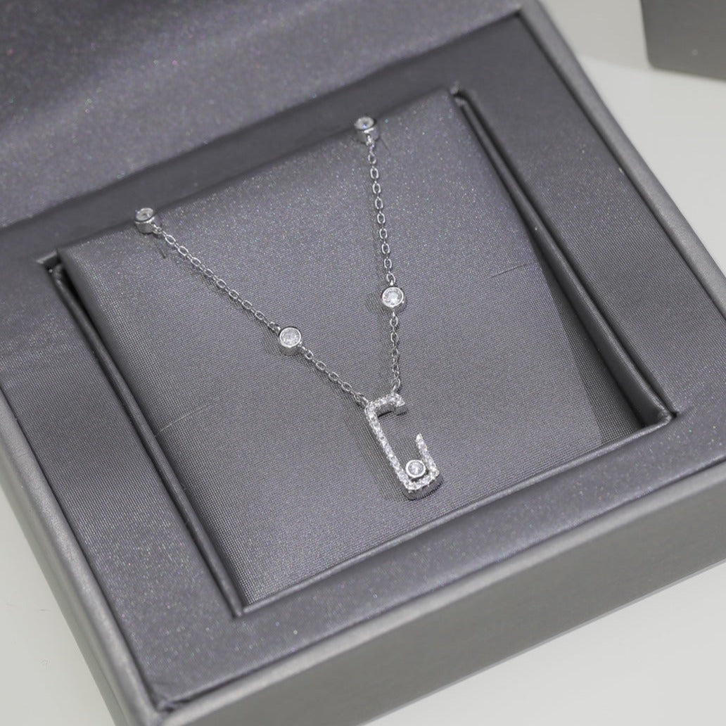 Messika Move Uno Open Cubic Zirconia Necklace