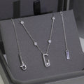 Messika Move Uno Open Cubic Zirconia Necklace