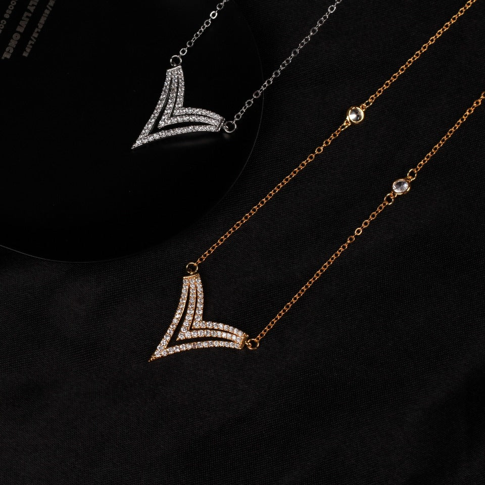 Messika Messik Heart Cubic Zirconia Necklace