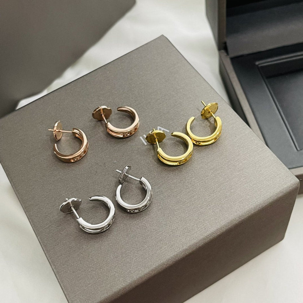 Messika Creoles Move Classique Cubic Zirconia Earrings