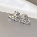 Messika Creoles Move Uno Mini 1 Cubic Zirconia Earrings