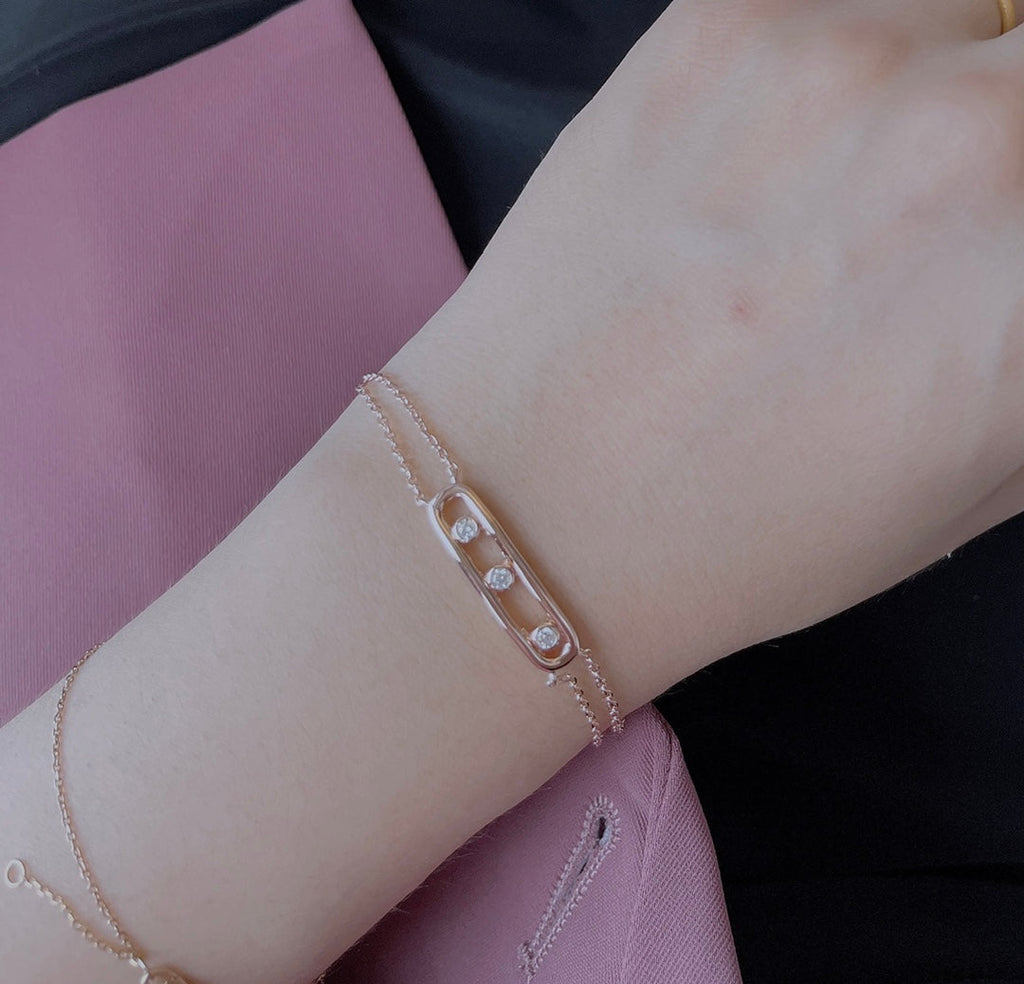 Messika Move Classique 3 Cubic Zirconia Bracelet