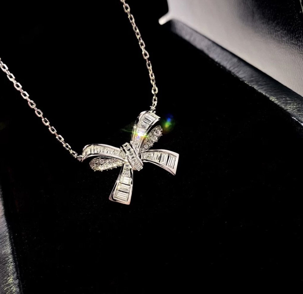Graff Gra Silver Cubic Zirconia Necklace