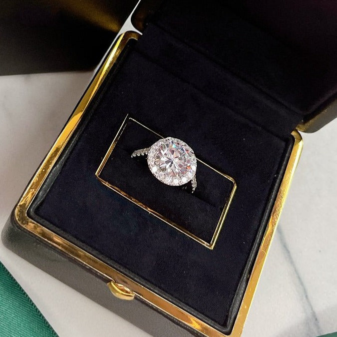 Graff Gra Band Silver Cubic Zirconia Paved Ring