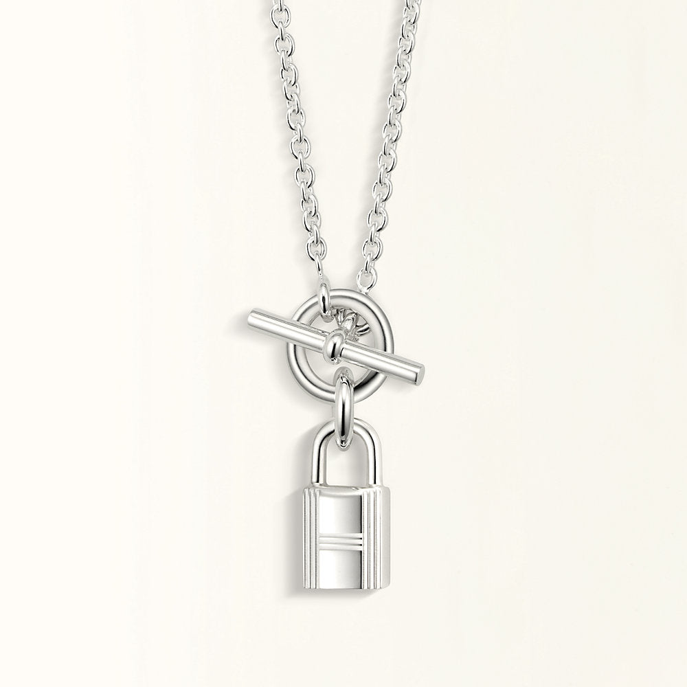Hermes Kelly Pendant Silver