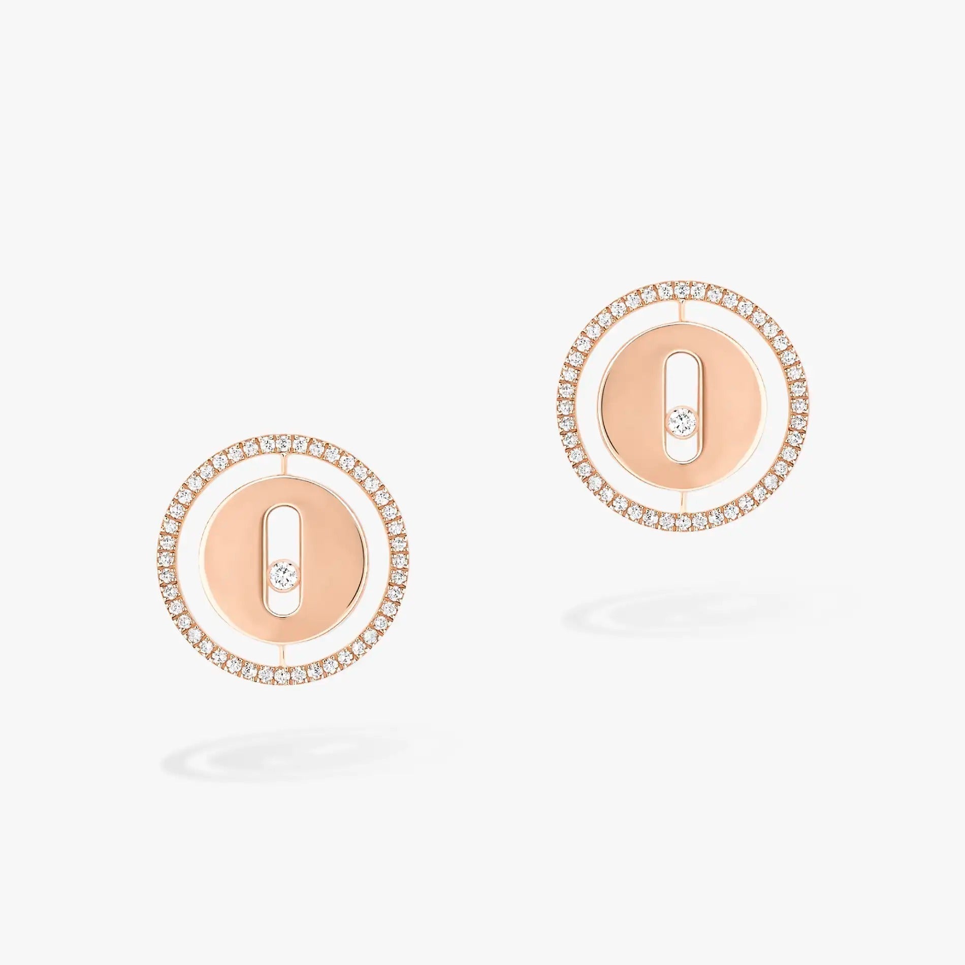 Messika Puces Lucky Move Cubic Zirconia Earrings