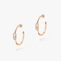 Messika Creoles Move Uno PM Cubic Zirconia Earrings