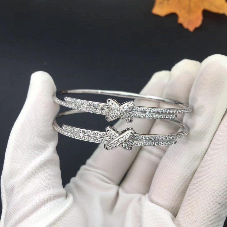 Chaumet Jeux de Bracelet Cubic Zirconia Silver
