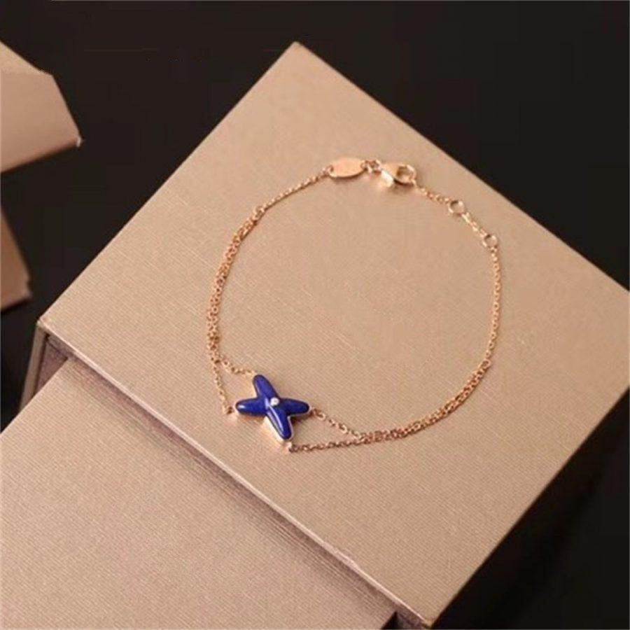 Chaumet Jeux Bracelet Agate Pink Gold 1 Cubic Zirconia