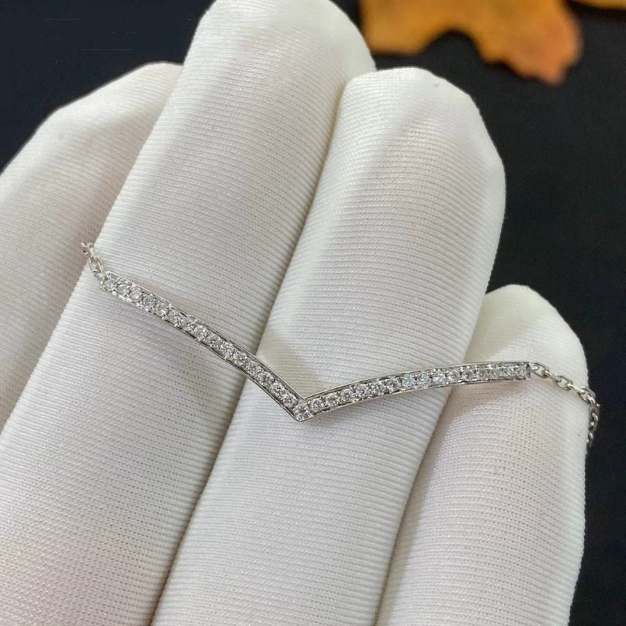 Chaumet Josephine Silver Cubic Zirconia Bracelet