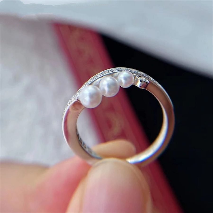 Chaumet Josephine Silver Cubic Zirconia Ring