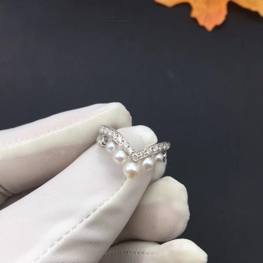 Chaumet Josephine Ring Silver Cubic Zirconia