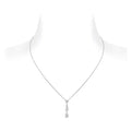 Chaumet Josephine Silver Cubic Zirconia Necklace - Style 1