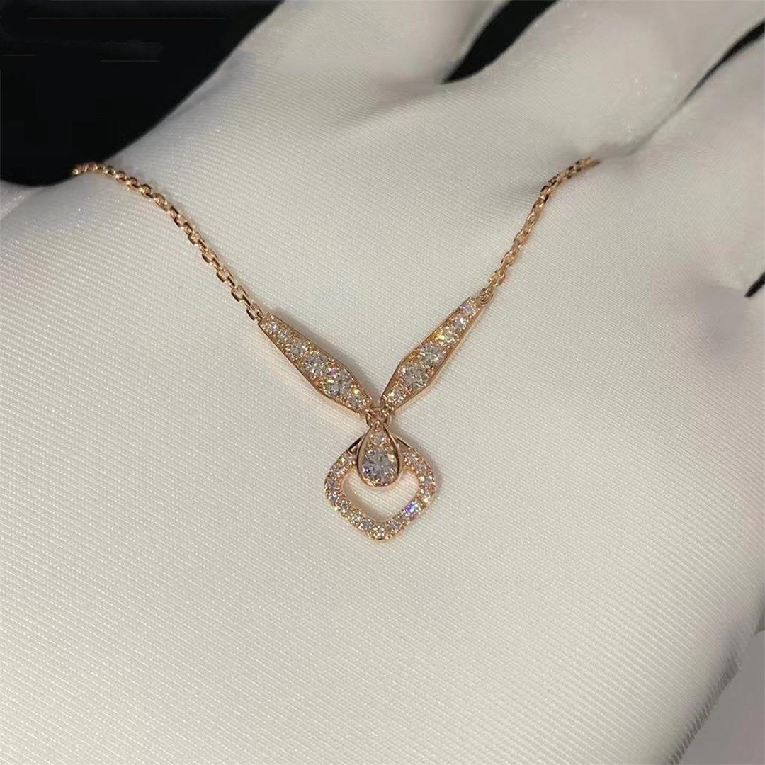 Chaumet Josephine Gold Cubic Zirconia Necklace