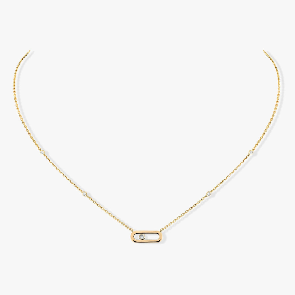 Messika Move Uno Cubic Zirconia Necklace