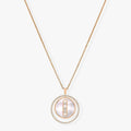 Messika Lucky Move Mm Nacre Blanche Cubic Zirconia Necklace