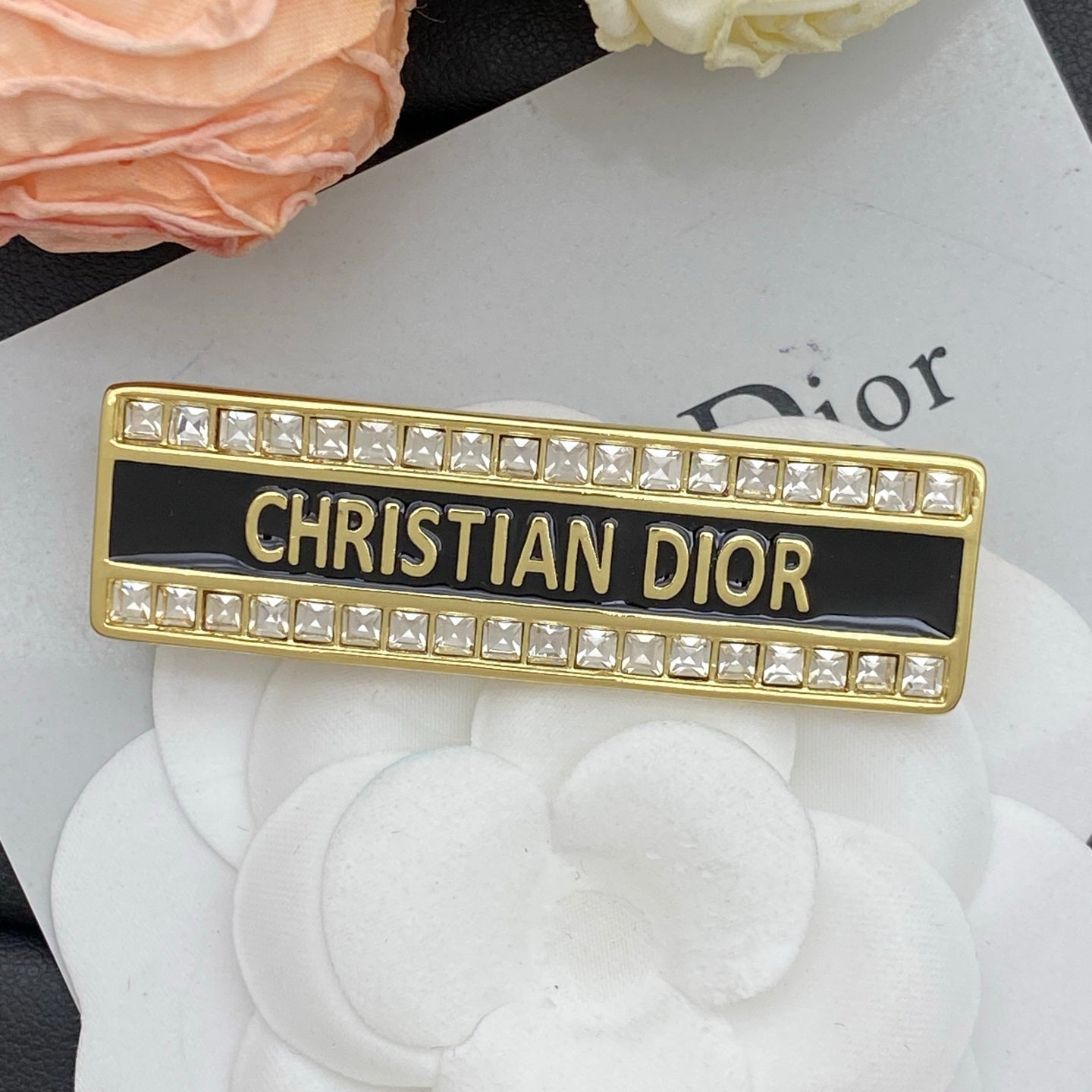 Dior CD Brooch 208573