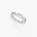 Messika Move Uno Ring Paved Silver Cubic Zirconia