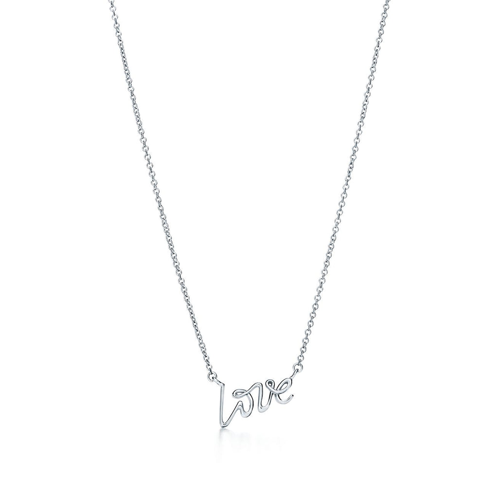 Tiffany Paloma S Graffiti Love Necklace