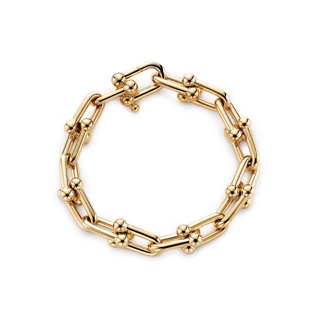 Tiffany Hardwear Gold Bracelet