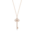 Tiffany Fleur Key Cubic Zirconia Necklace